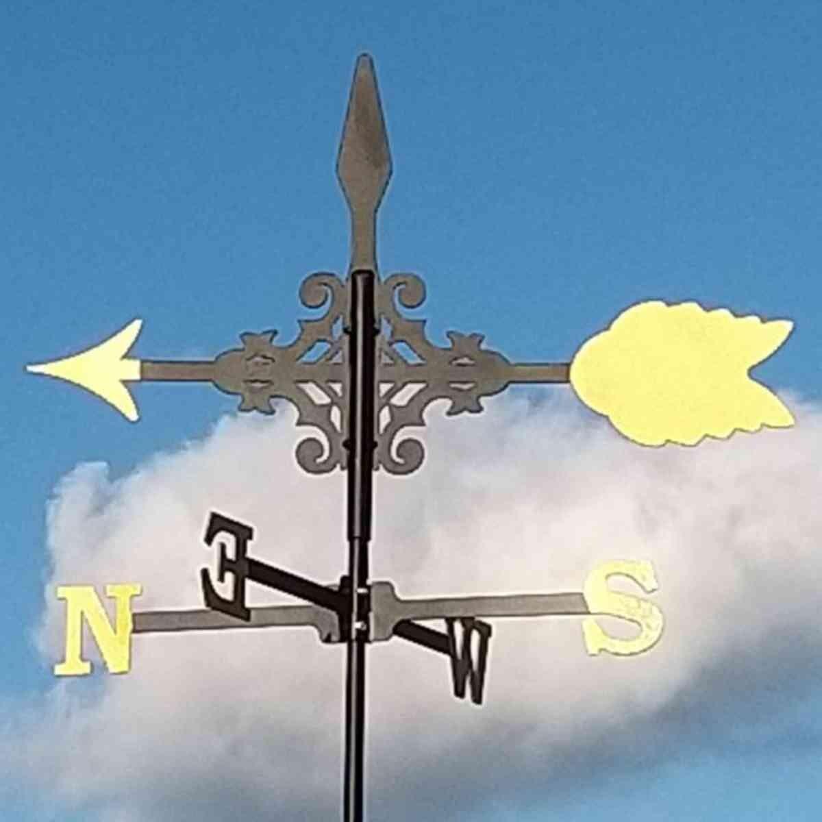 Medium gothic arrow weathervane