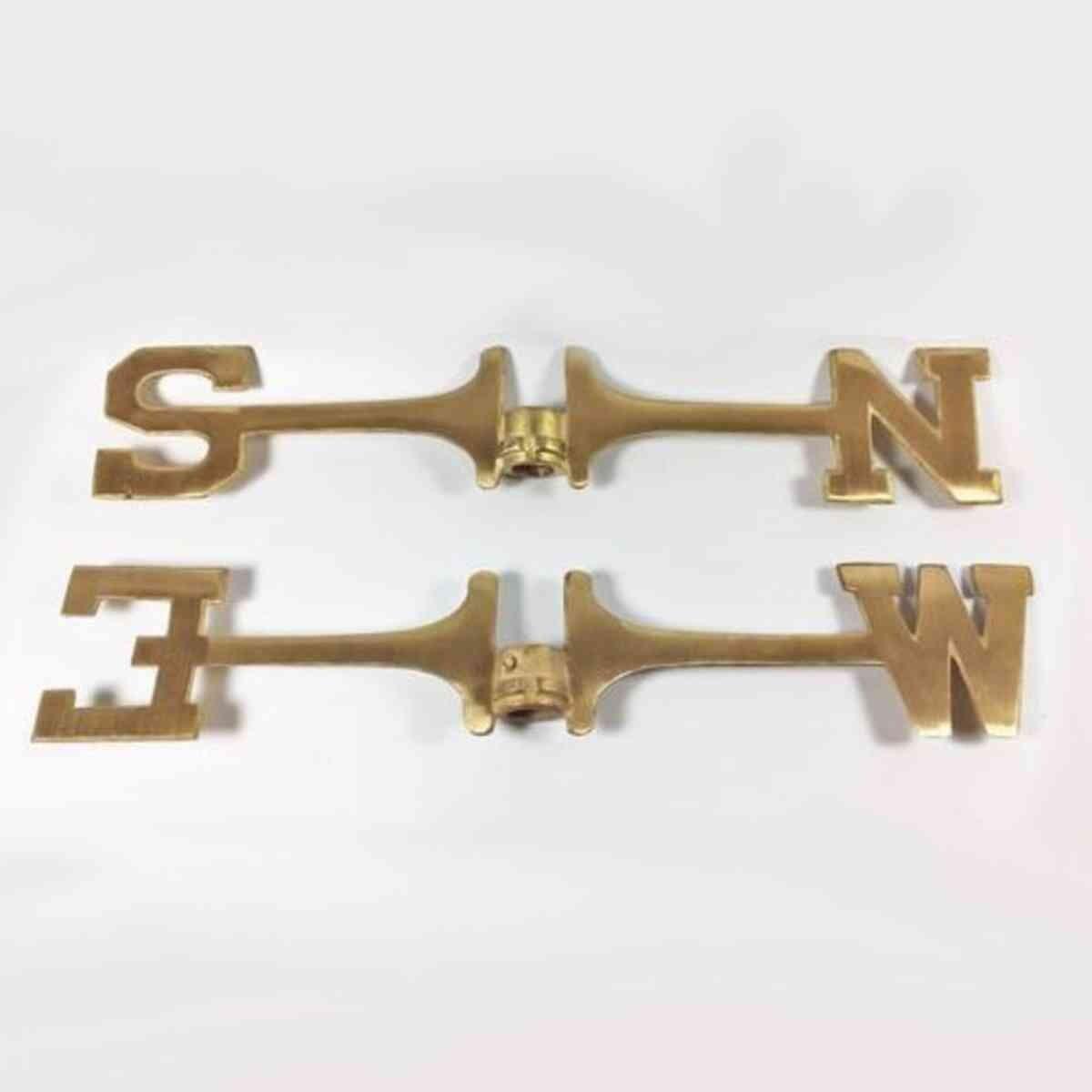 Cardinal points set (large copper weathervanes only)