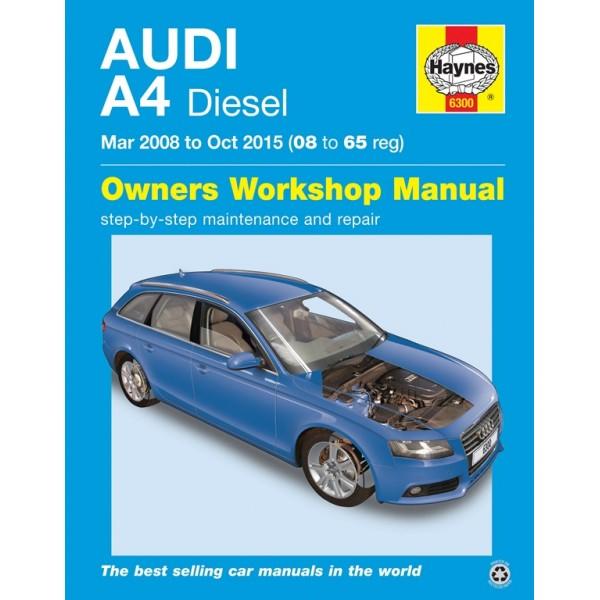 Haynes Workshop Manual Audi A4 2001-2004 Petrol Diesel Avant Service /& Repair