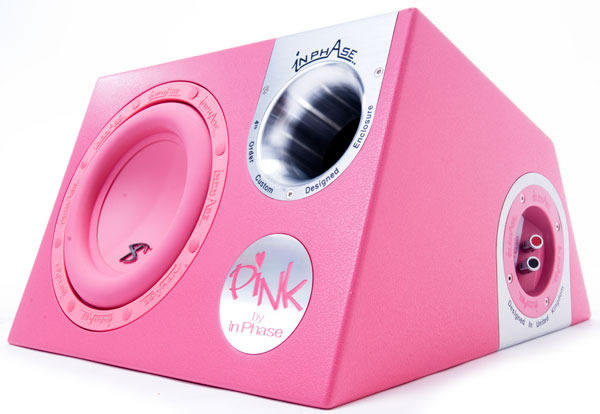 PINK by IN PHASE Active Subwoofer &