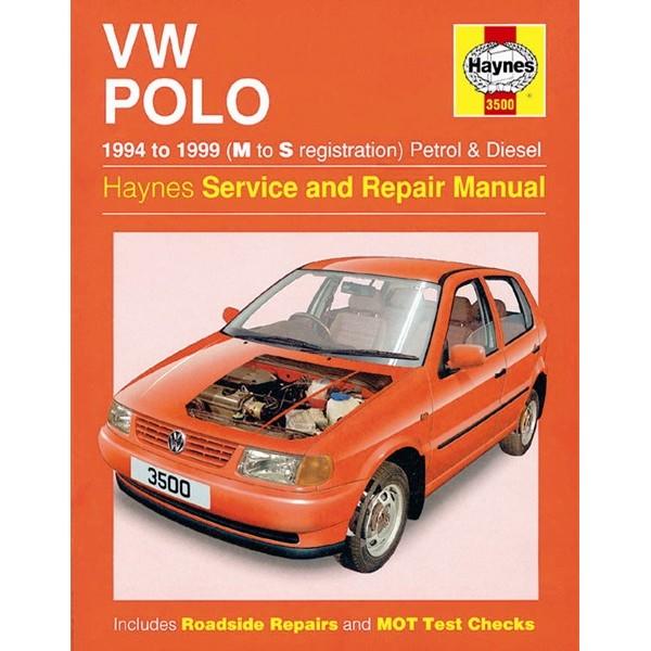 Vehicle manual for Vw Polo Hatchbk Petrol Diesel 9499 from Haynes