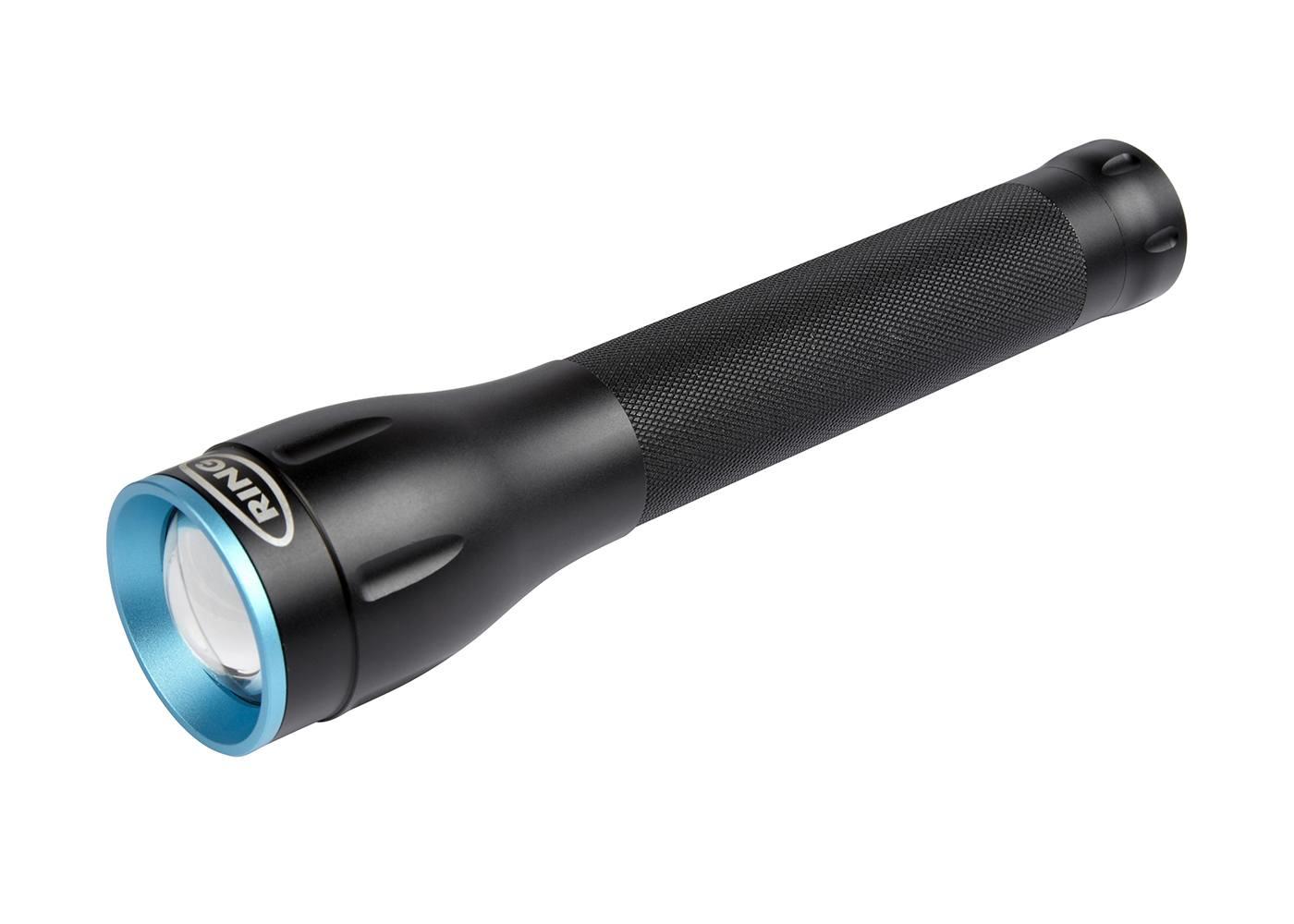 Ring RIT1060 Zoom750 Rechargeable LED Aluminium Torch with Power Bank 
