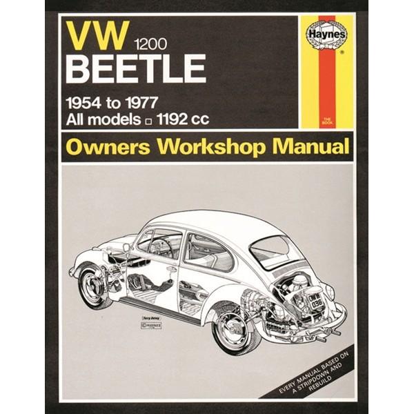 Vehicle manual for Manual Volkswagen Beetle 12 from Haynes Publishing