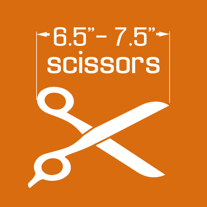 6.5 - 7.5 Inch Scissors
