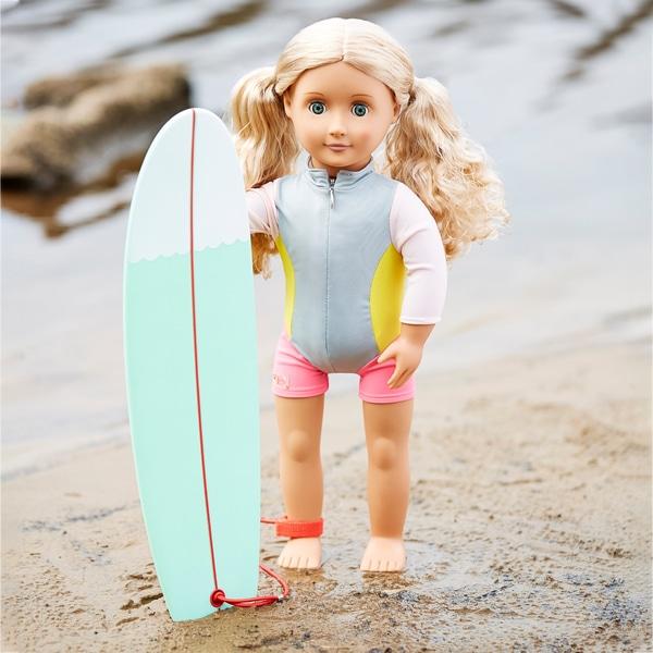 Our Generation Coral Deluxe Puppe 46 cm Surferin 