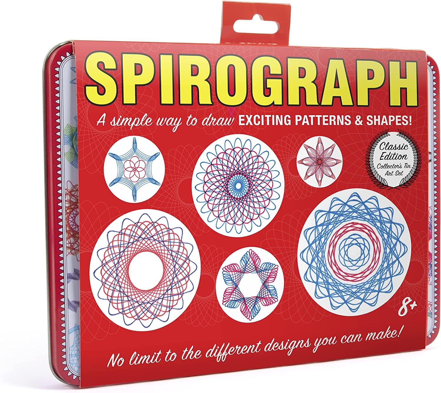 Spirograph Retro Design Tin Set-Retro 