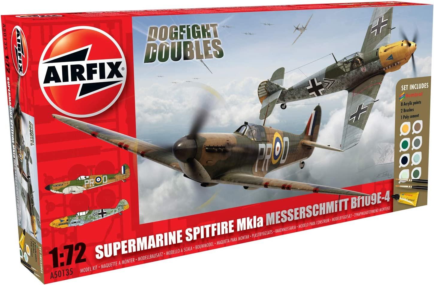 Dogfight Doubles Spitfire Mk1a And Messerschmitt Bf109e 4 Military