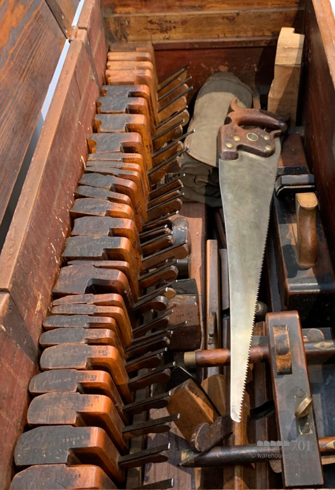 Rare comprehensive 1937 Tool box/chest