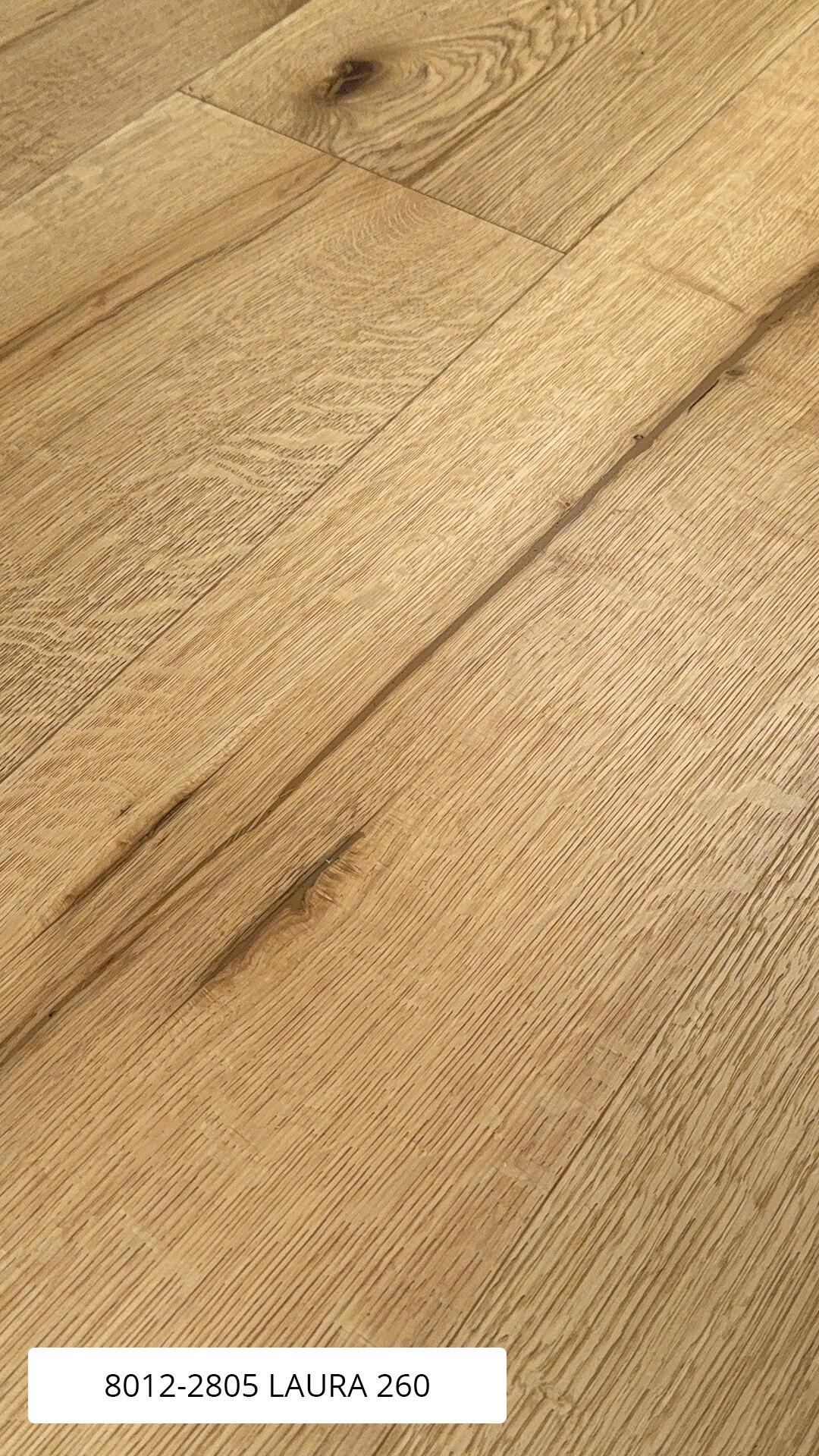 'Laura' Rustic Natural Engineered Oak Flooring
