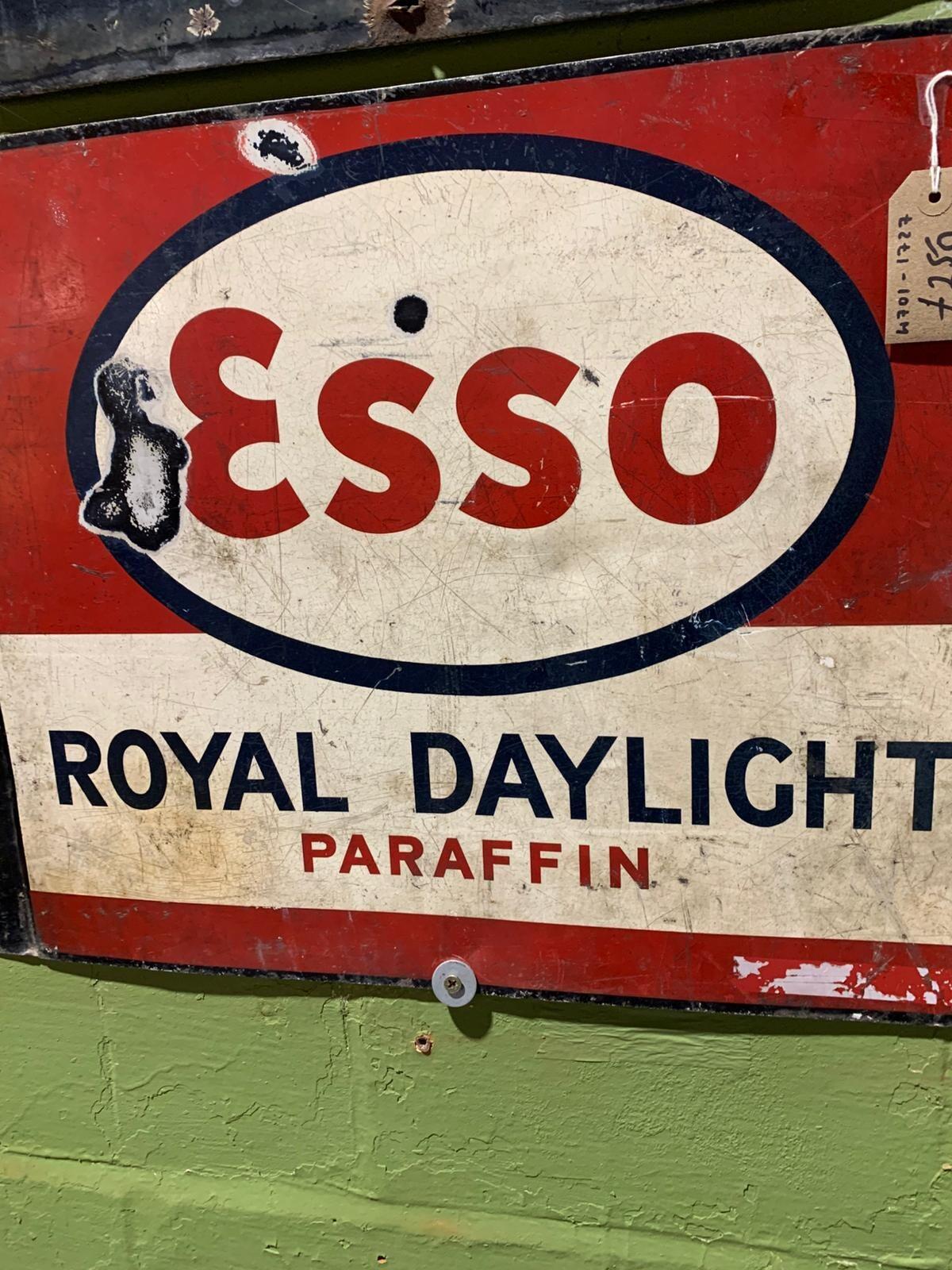 Esso Royal Daylight tin sign