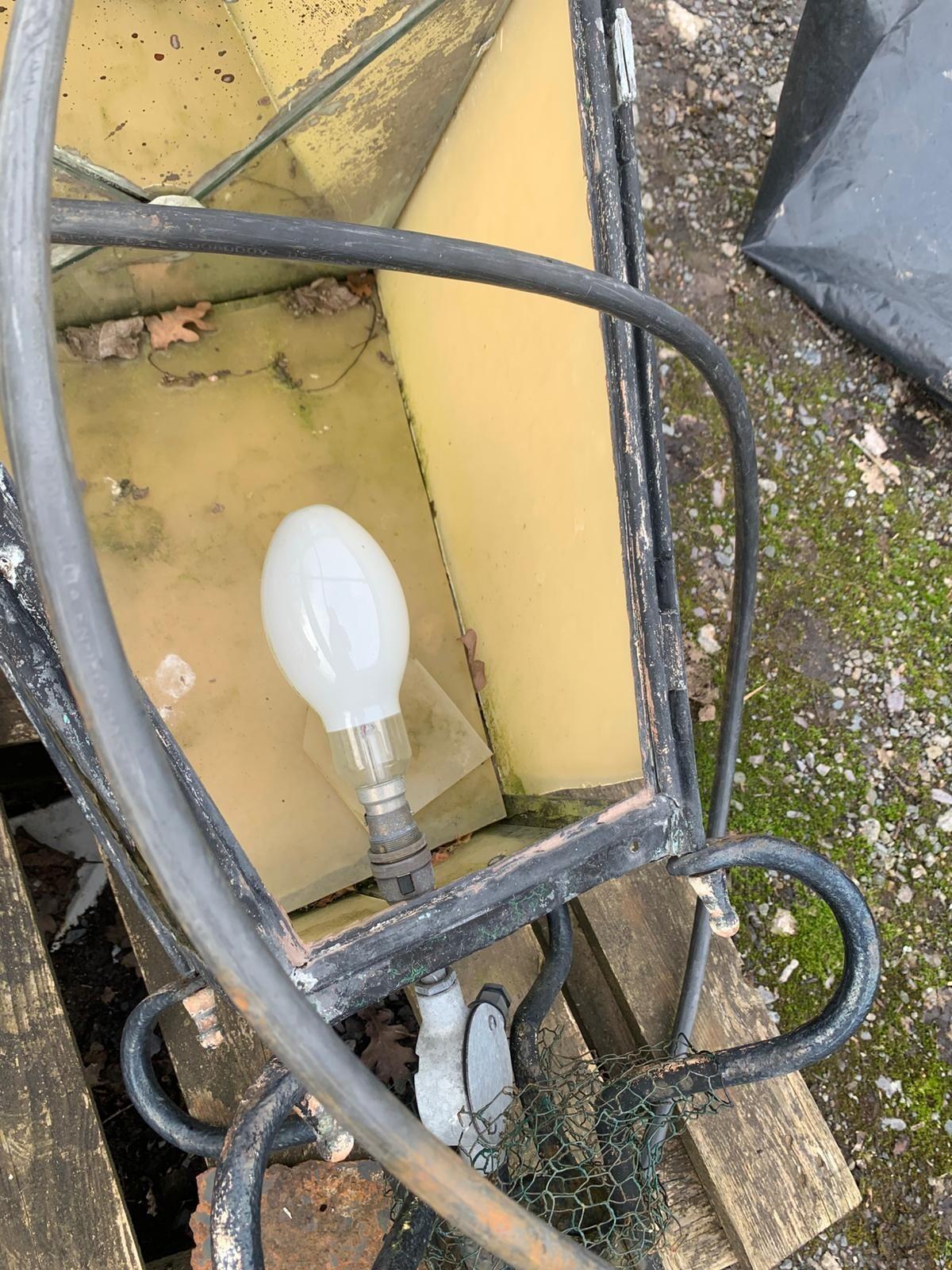 Antique Street Lamp And Post