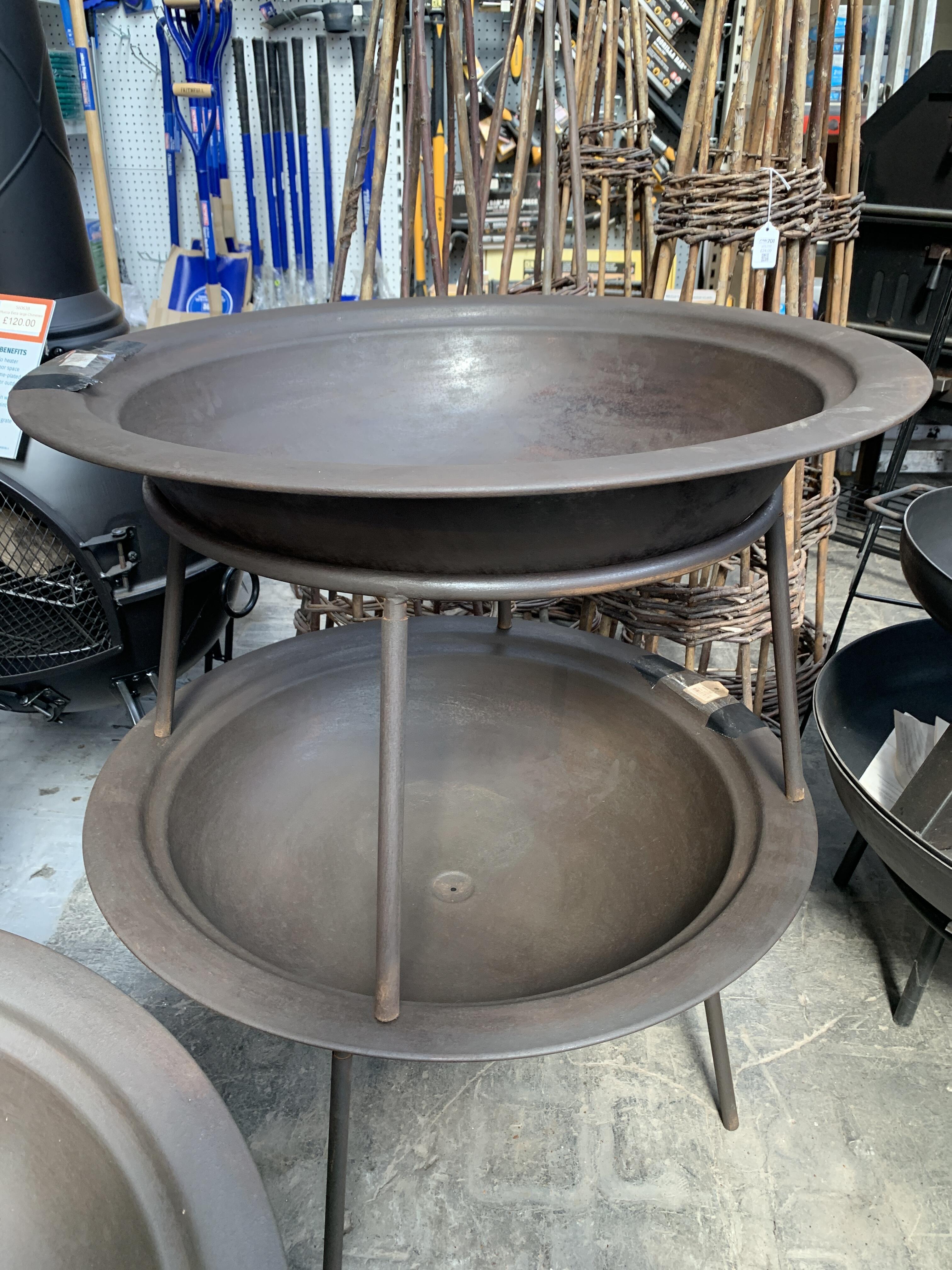 Brazier On Stand - sold separately