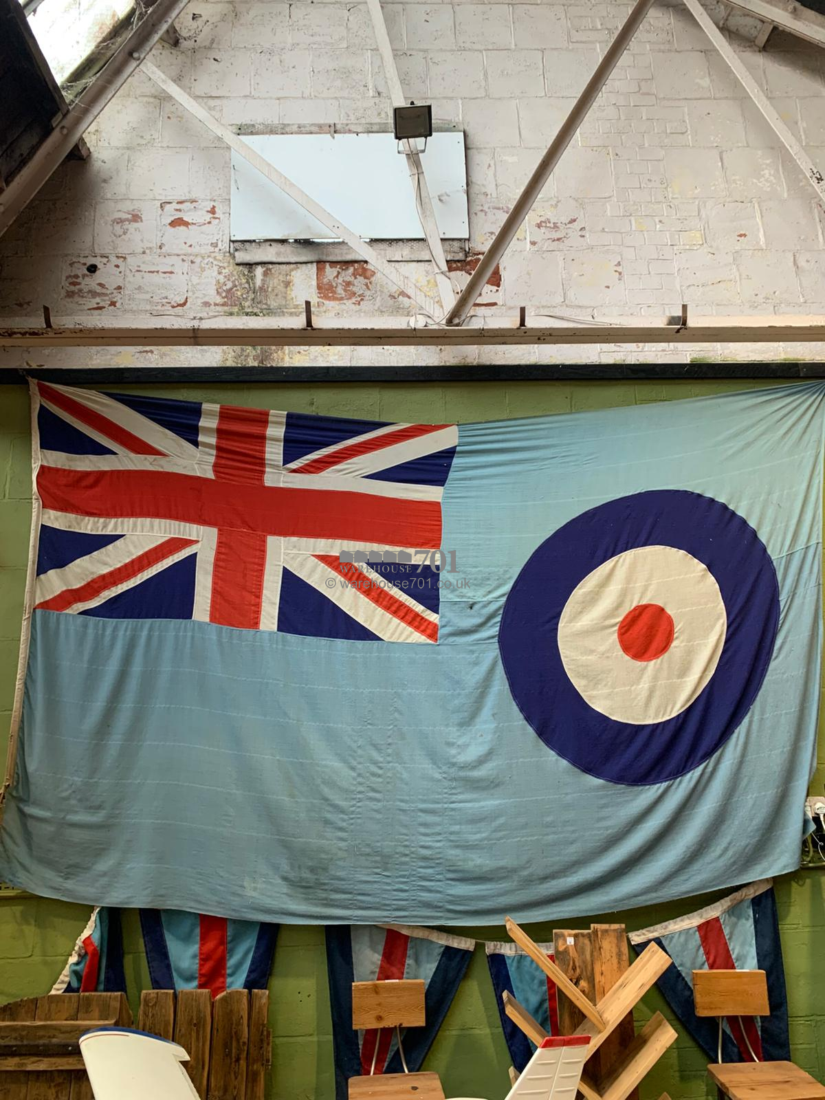 1940s 12ft Royal air force ensign flag