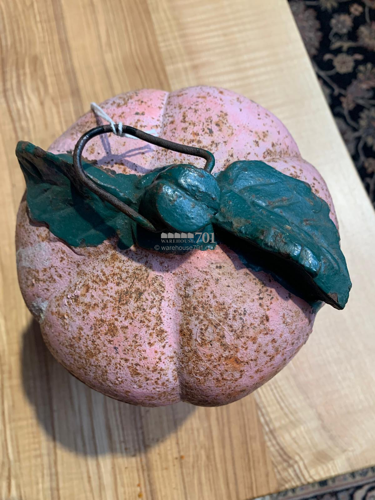 Antique iron halloween lantern