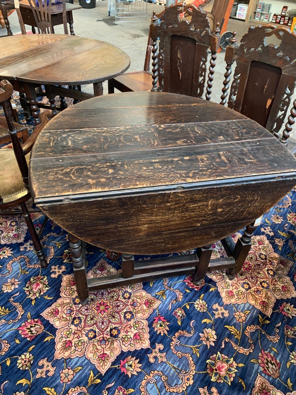 18th century gate leg table