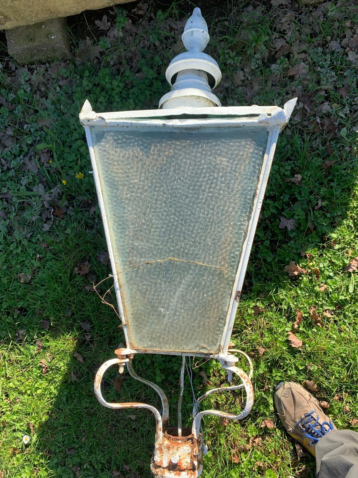 Antique Street Lamp And Post