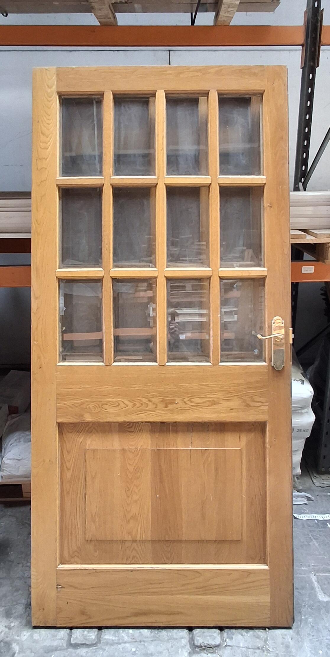Solid Oak Doors with Bevelled Design