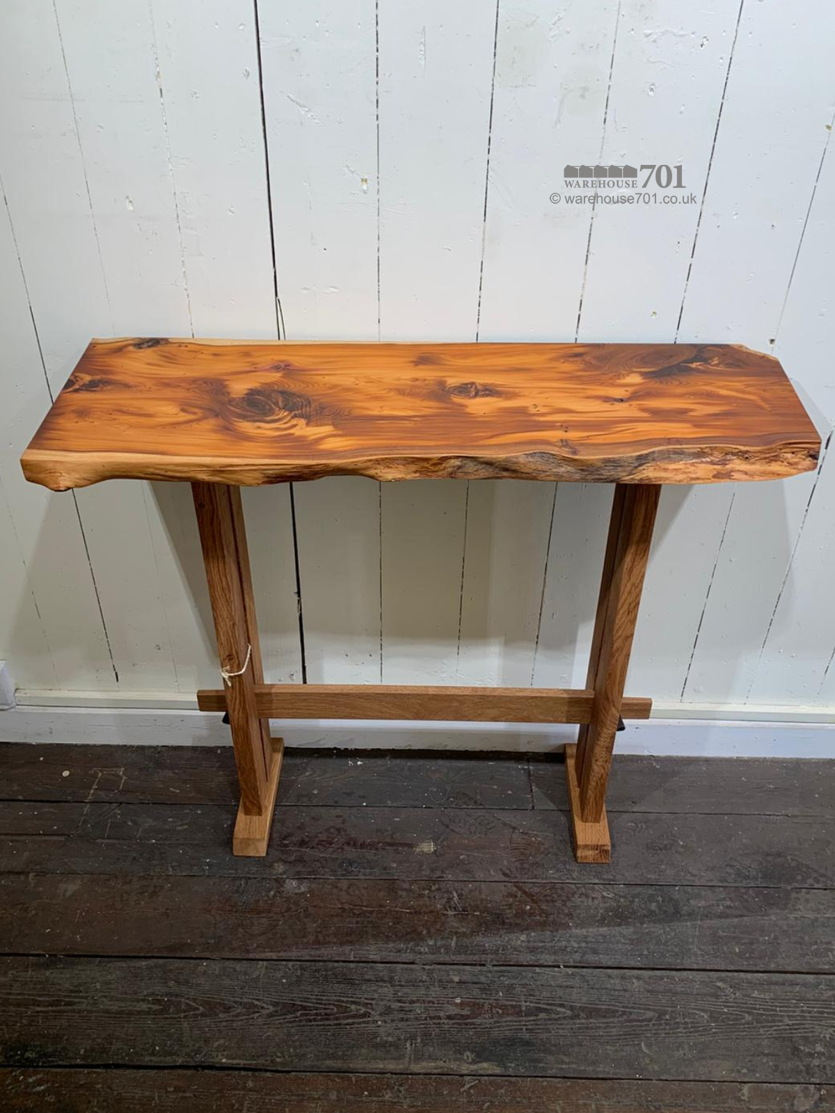 701 Original Yew and Oak side table