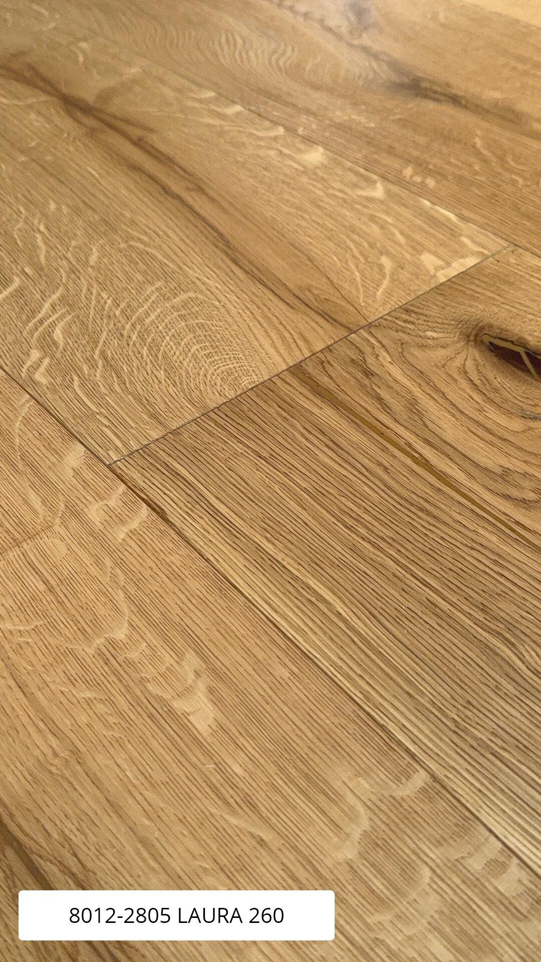 'Laura' Rustic Natural Engineered Oak Flooring