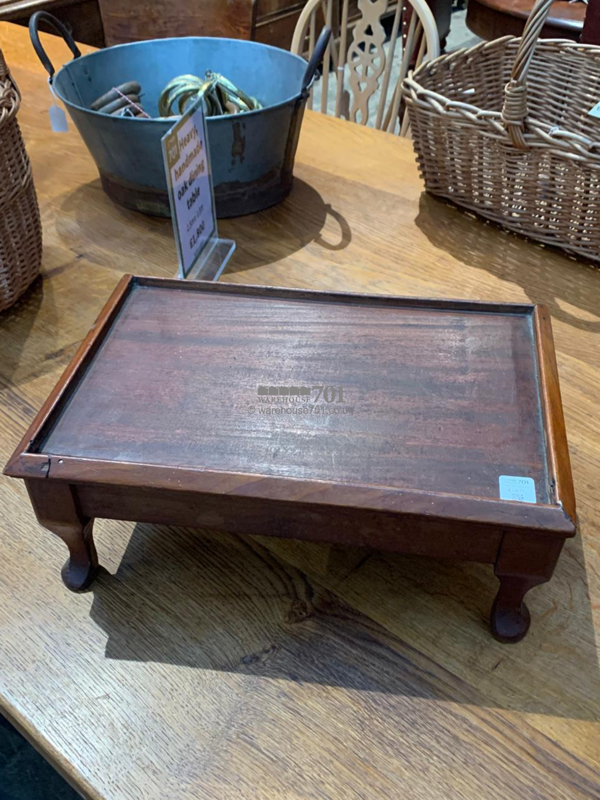 Antique Low Tray Table