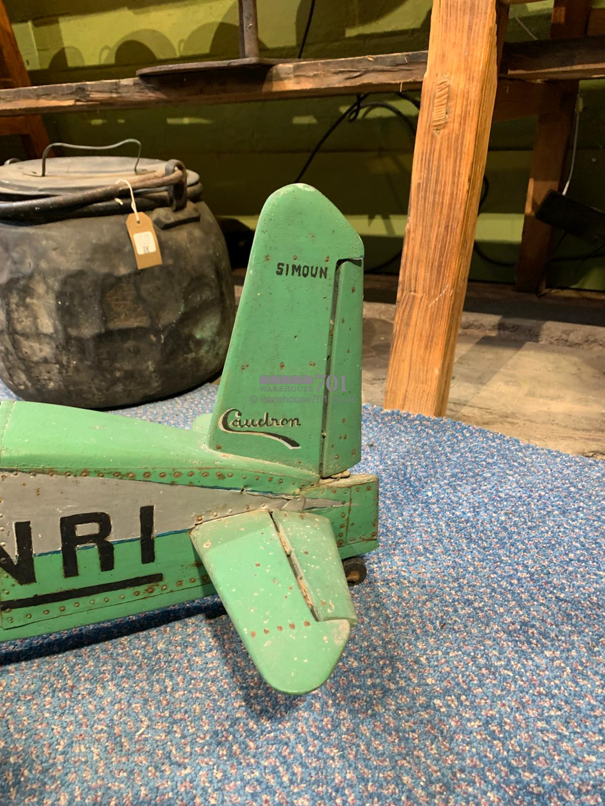 1930s French tethered-flight model plane