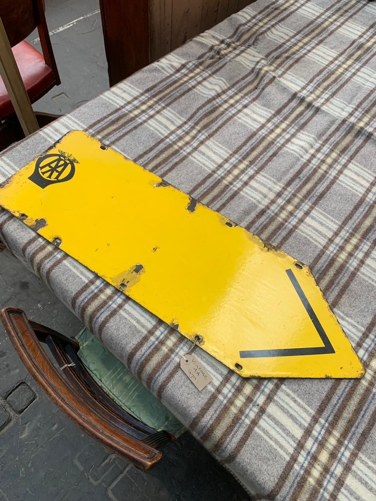 Vintage AA sign