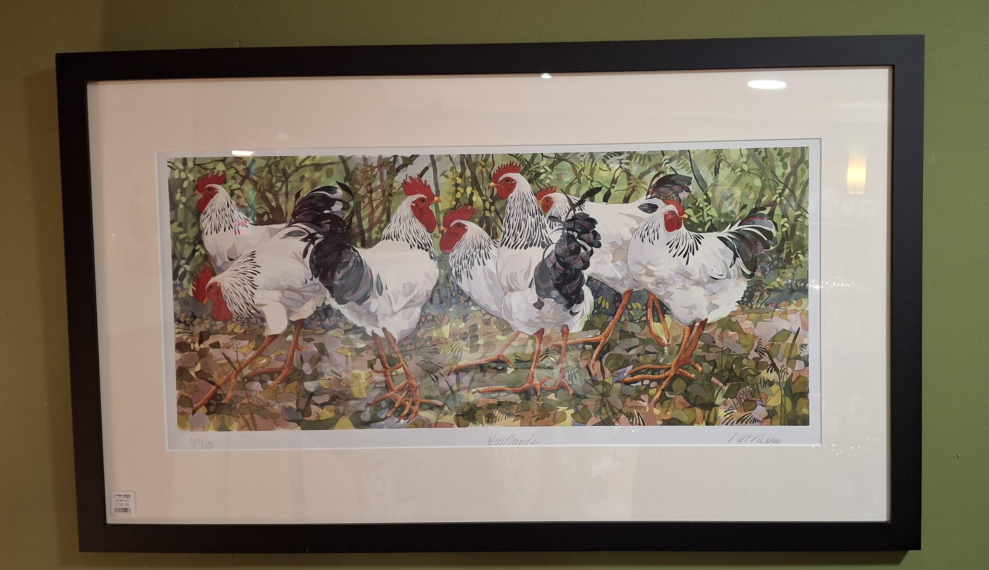 Woodlanders Mounted Framed Print
