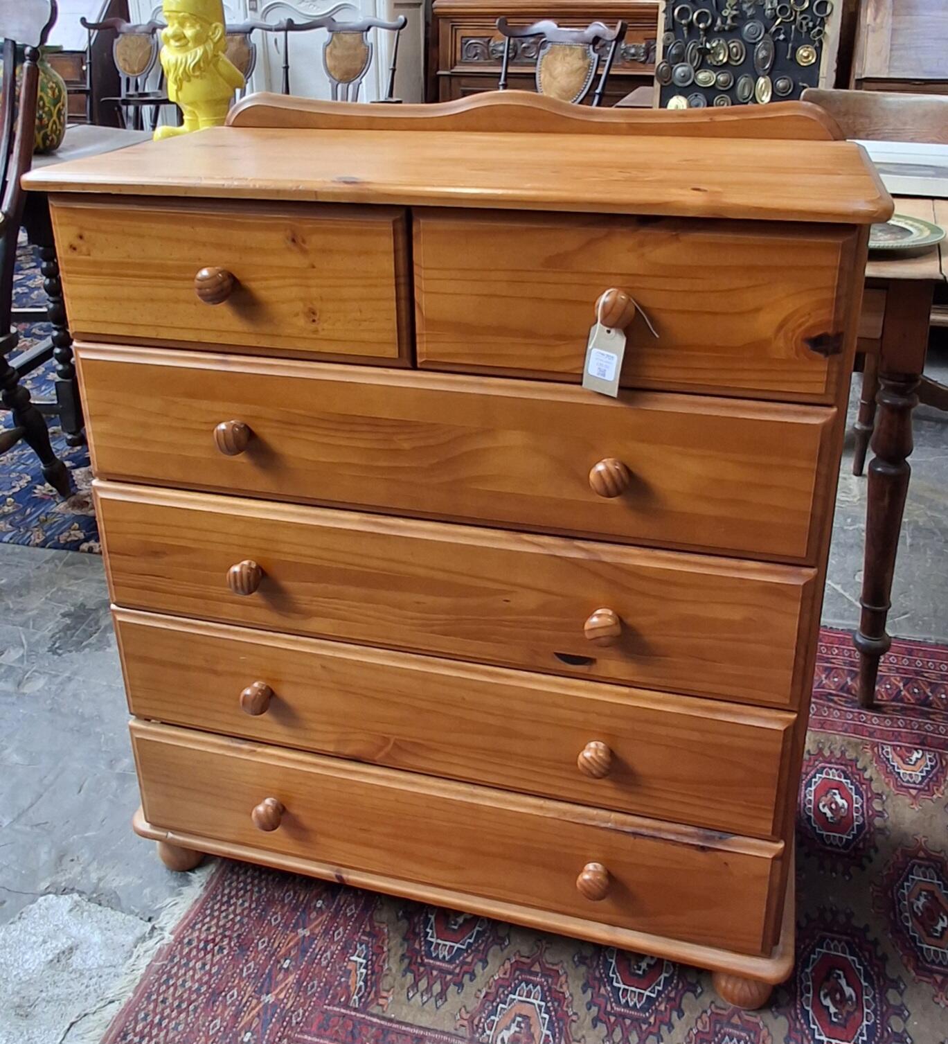 Contemporary Pine Chest of Drawers