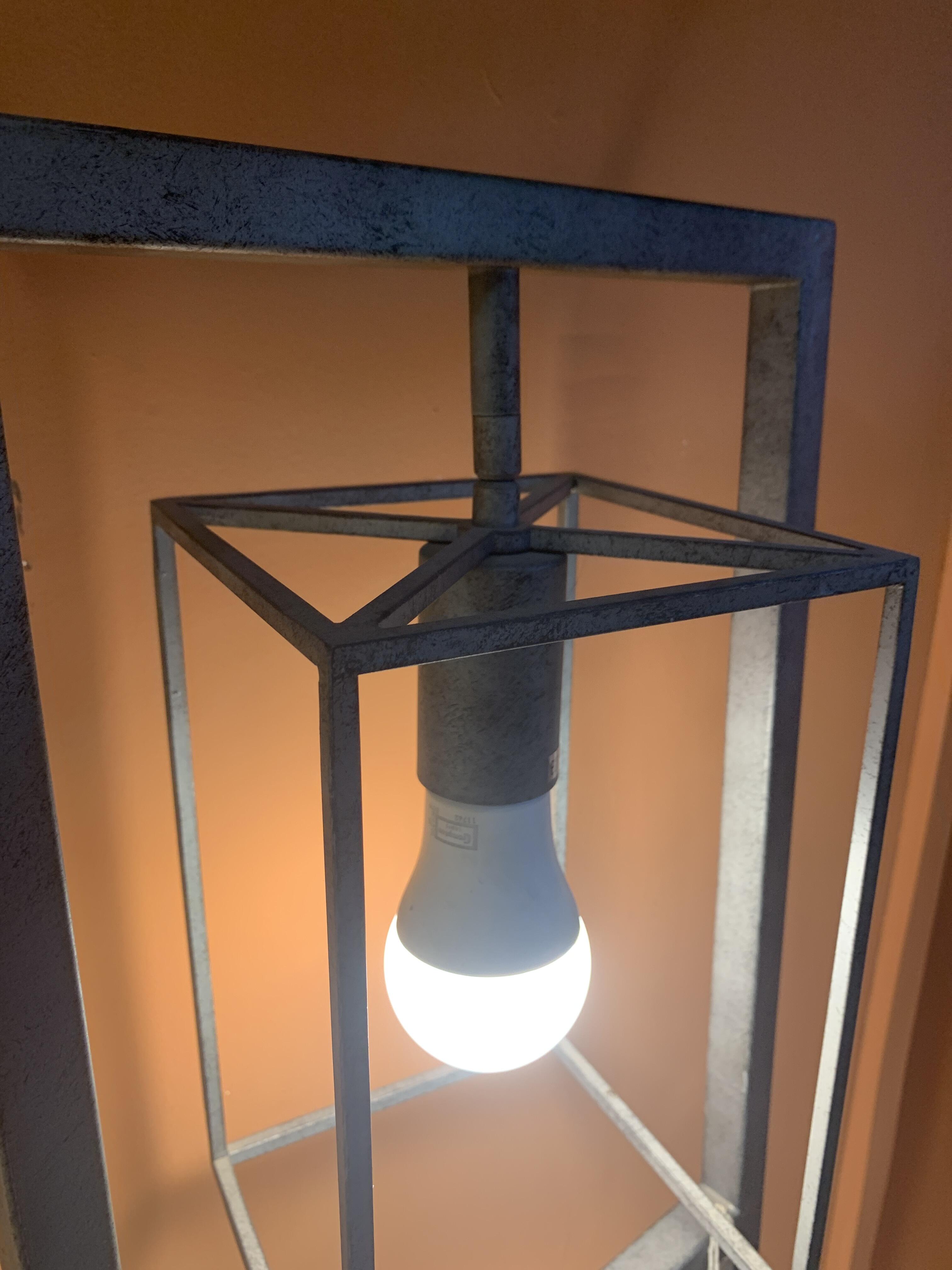 Vintage Industrial 4 Bulb Floor Lamp