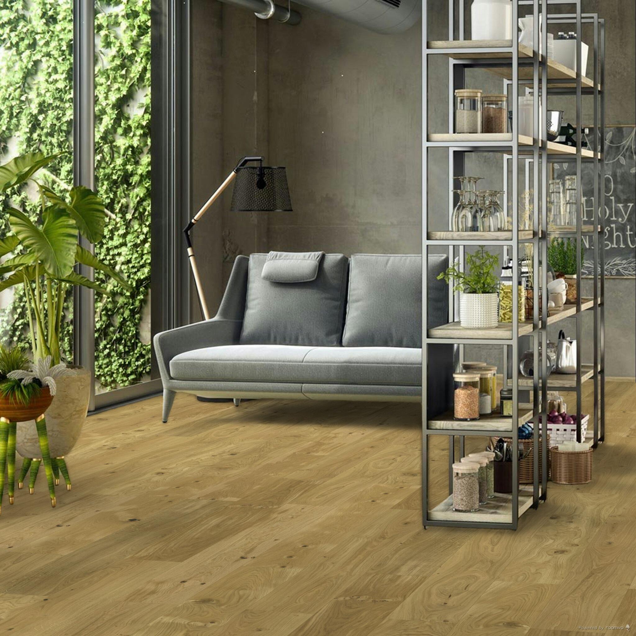 'Laura' Rustic Natural Engineered Oak Flooring