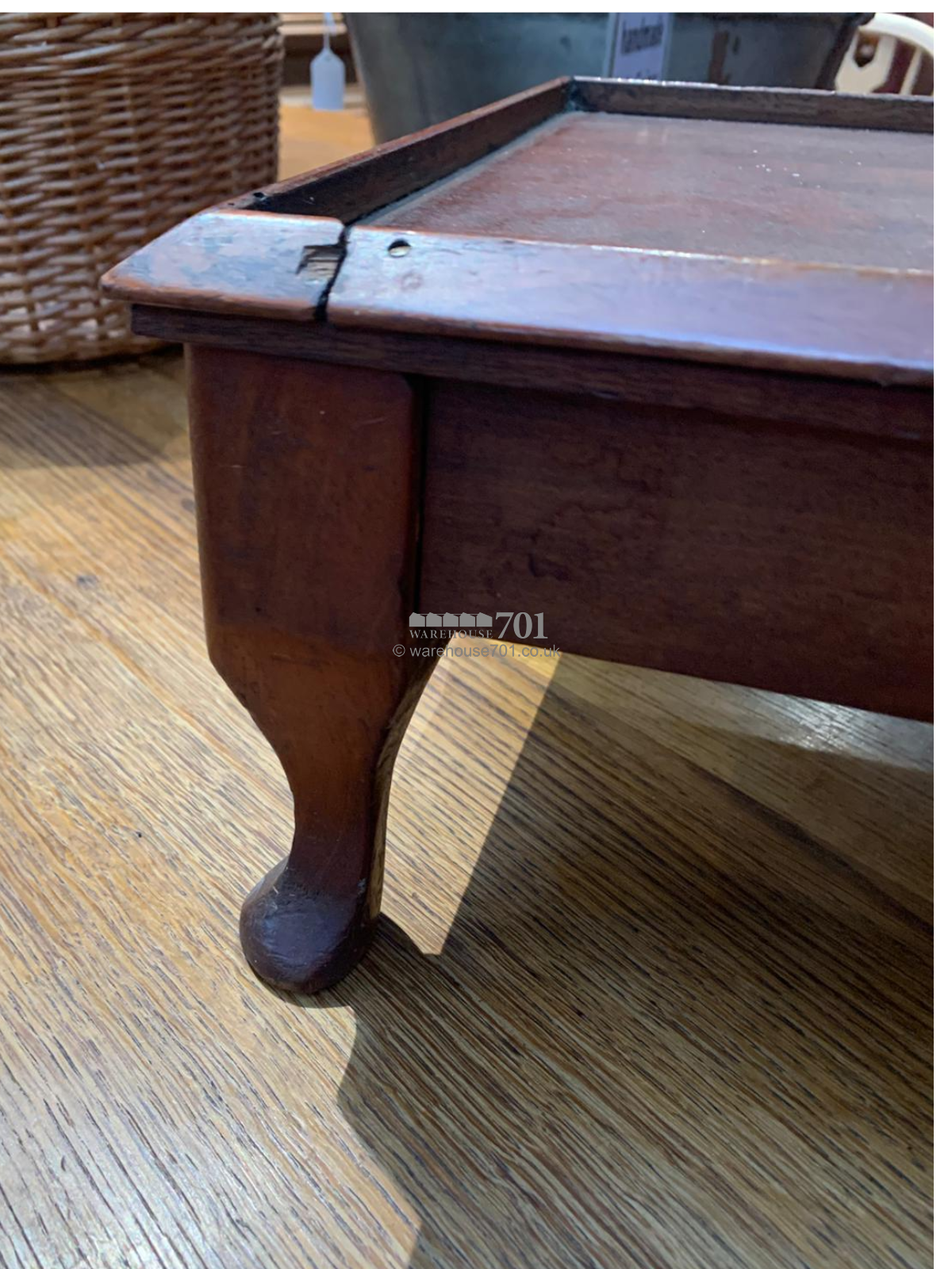 Antique Low Tray Table