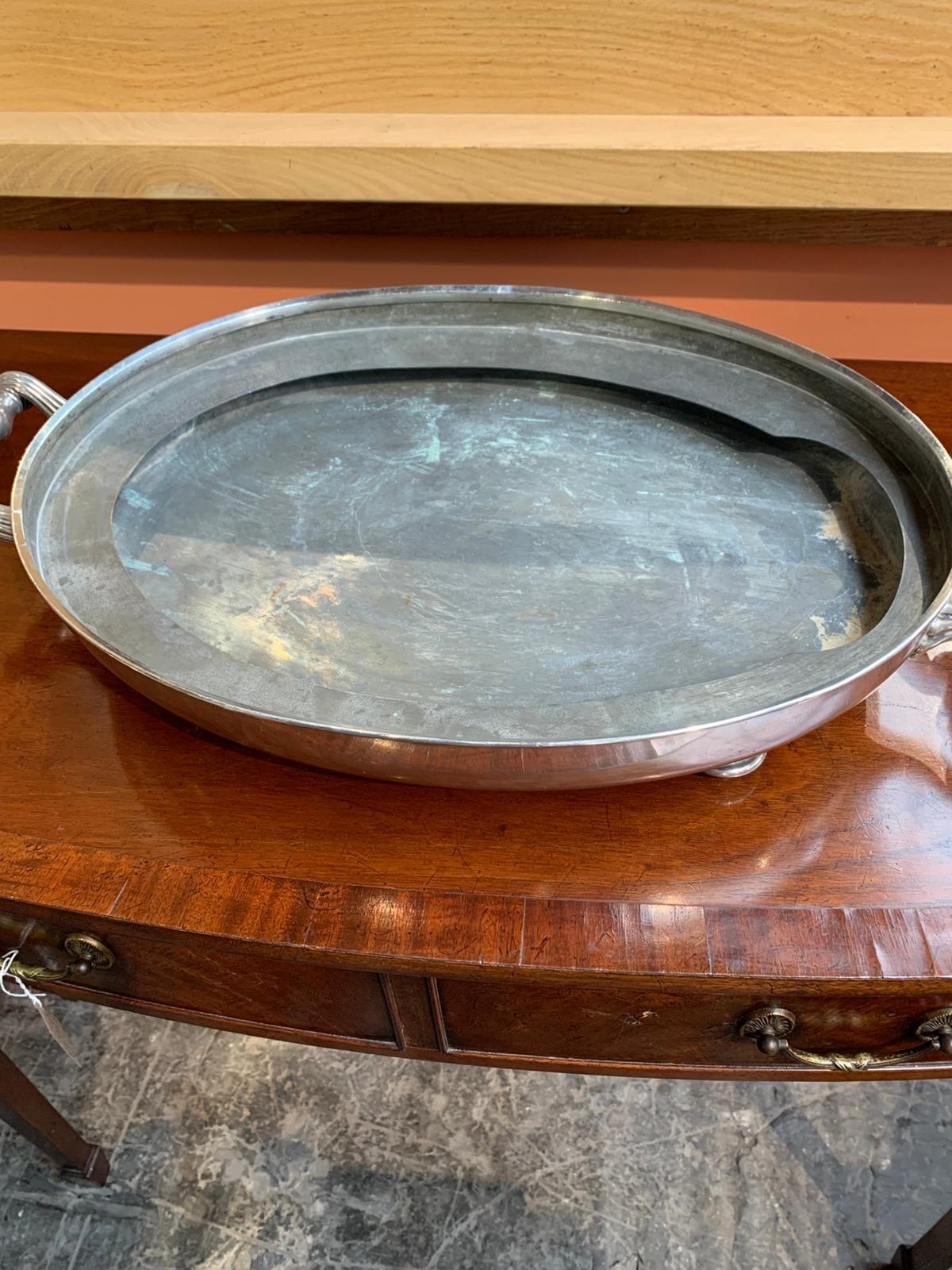 Large meat dome and platter