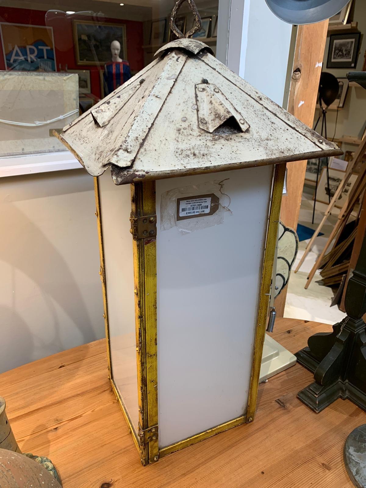 Peculiar iron latern - roof vent