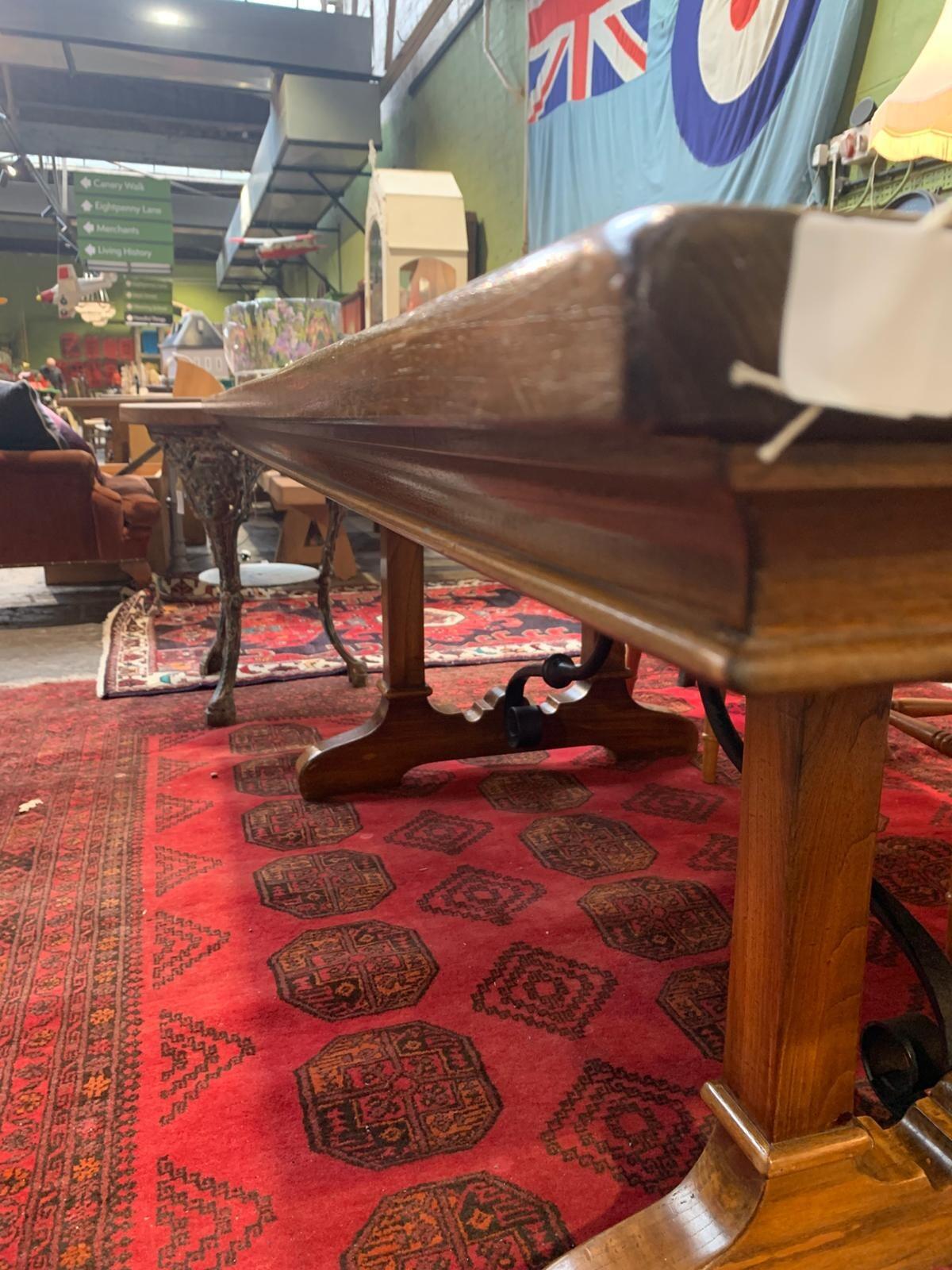 Vintage Spanish style chestnut ref table
