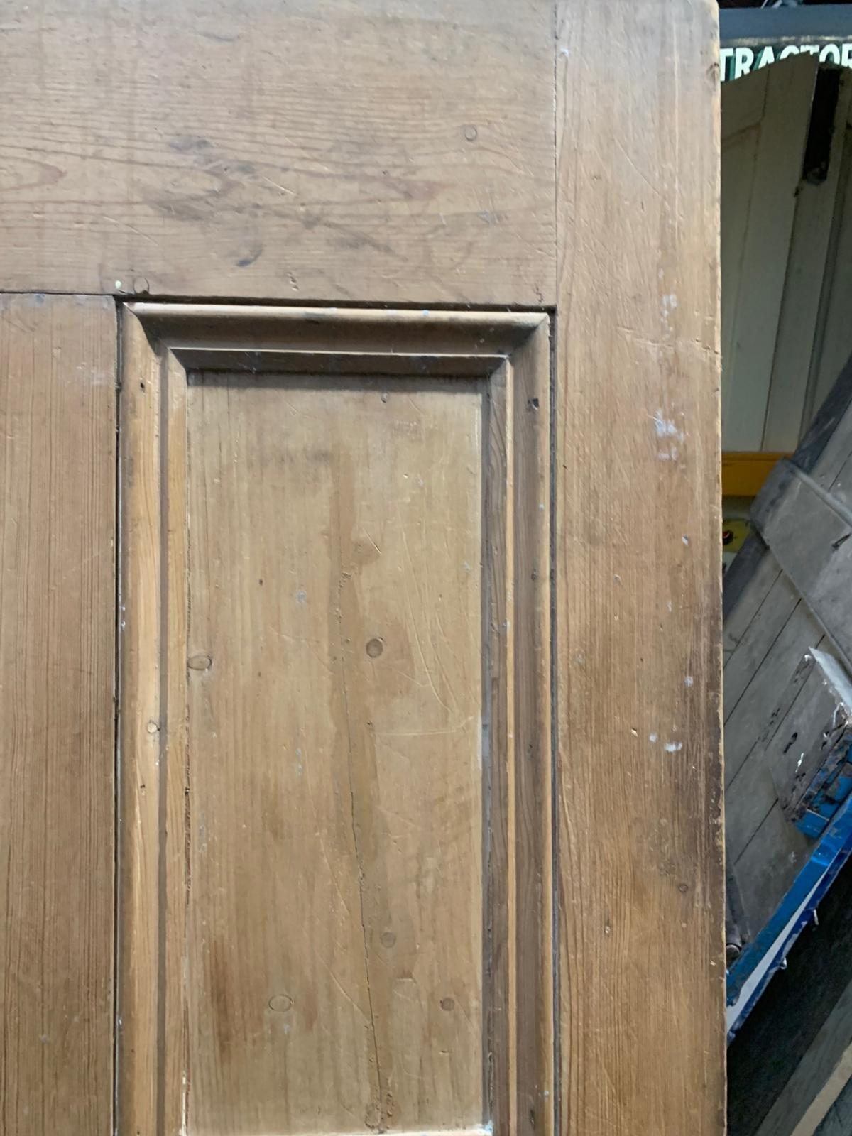 Door pitch pine 4 panel plus fittings 80.0 x 225.0 x 4.0
