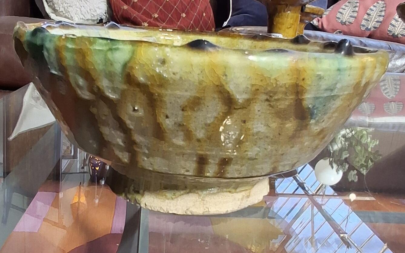 Medium Ochre Tamegroute Bowl