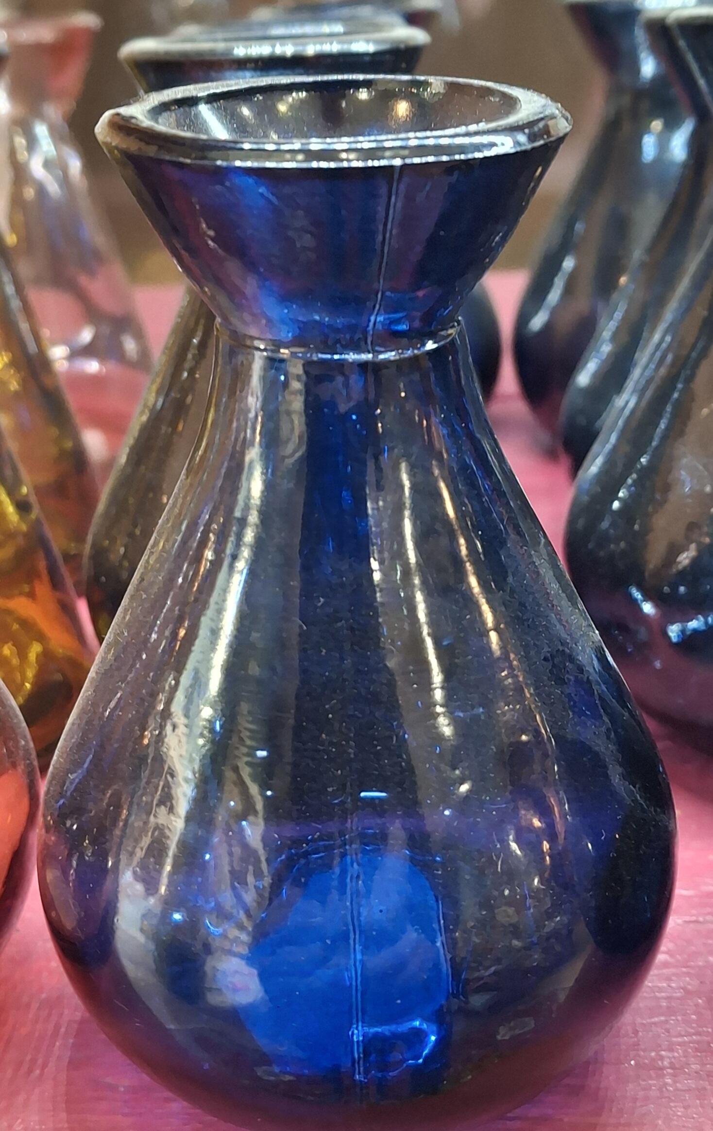 150ml Blue Bud Vase - Summer Mix