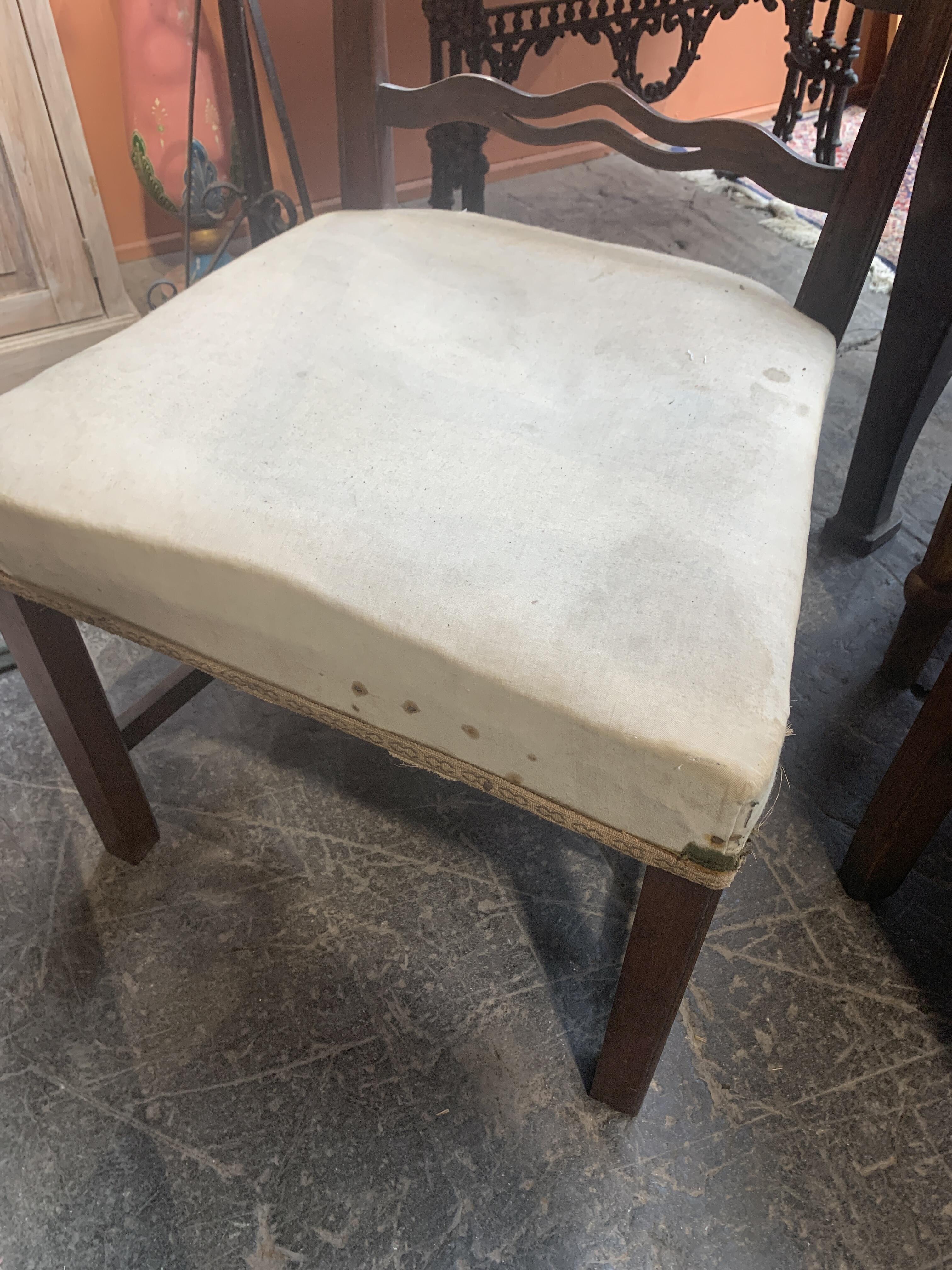 19th Century Chair for Reupholstery