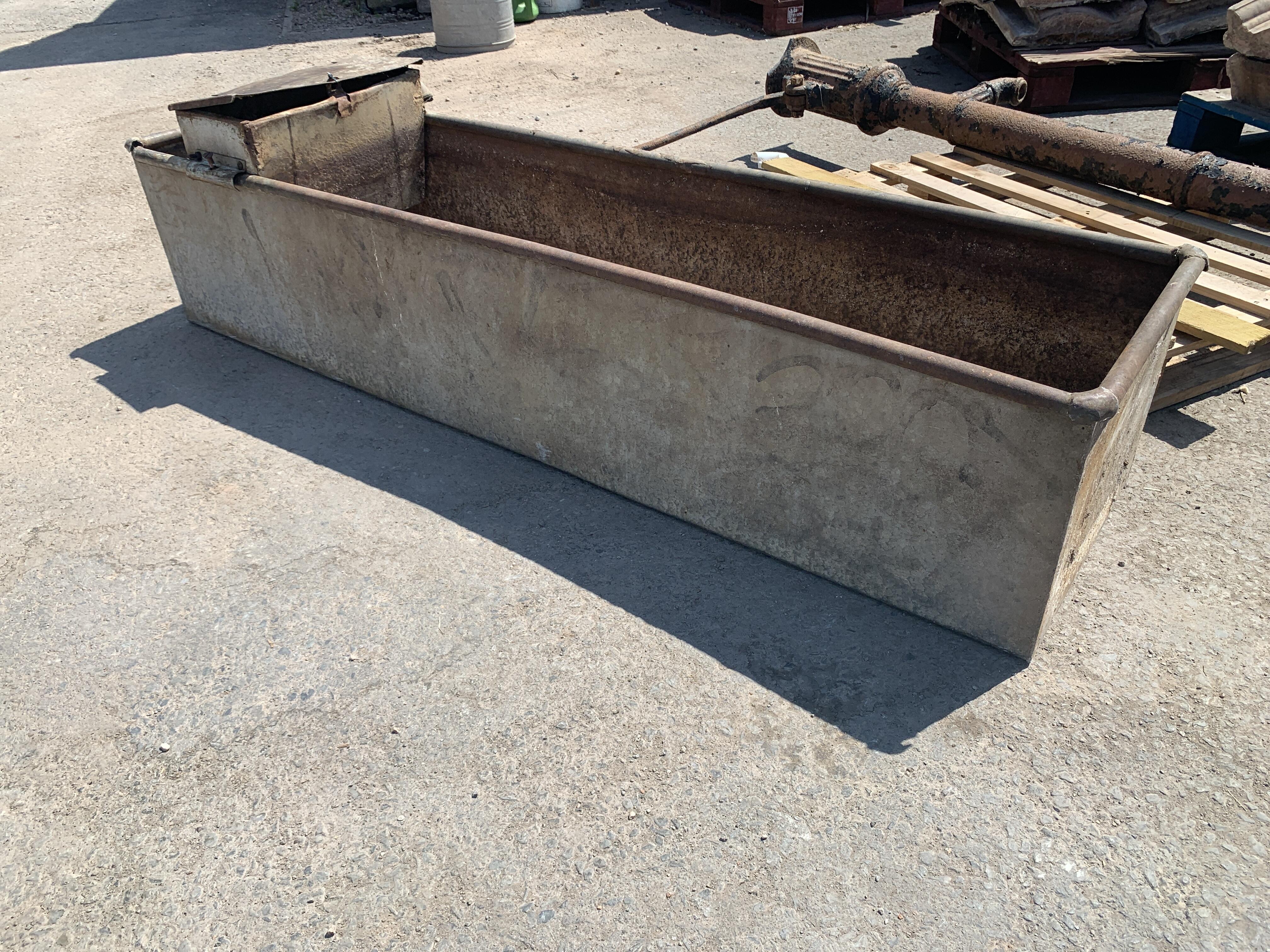 Galvanised Trough 183cm x 36cm x 47cm