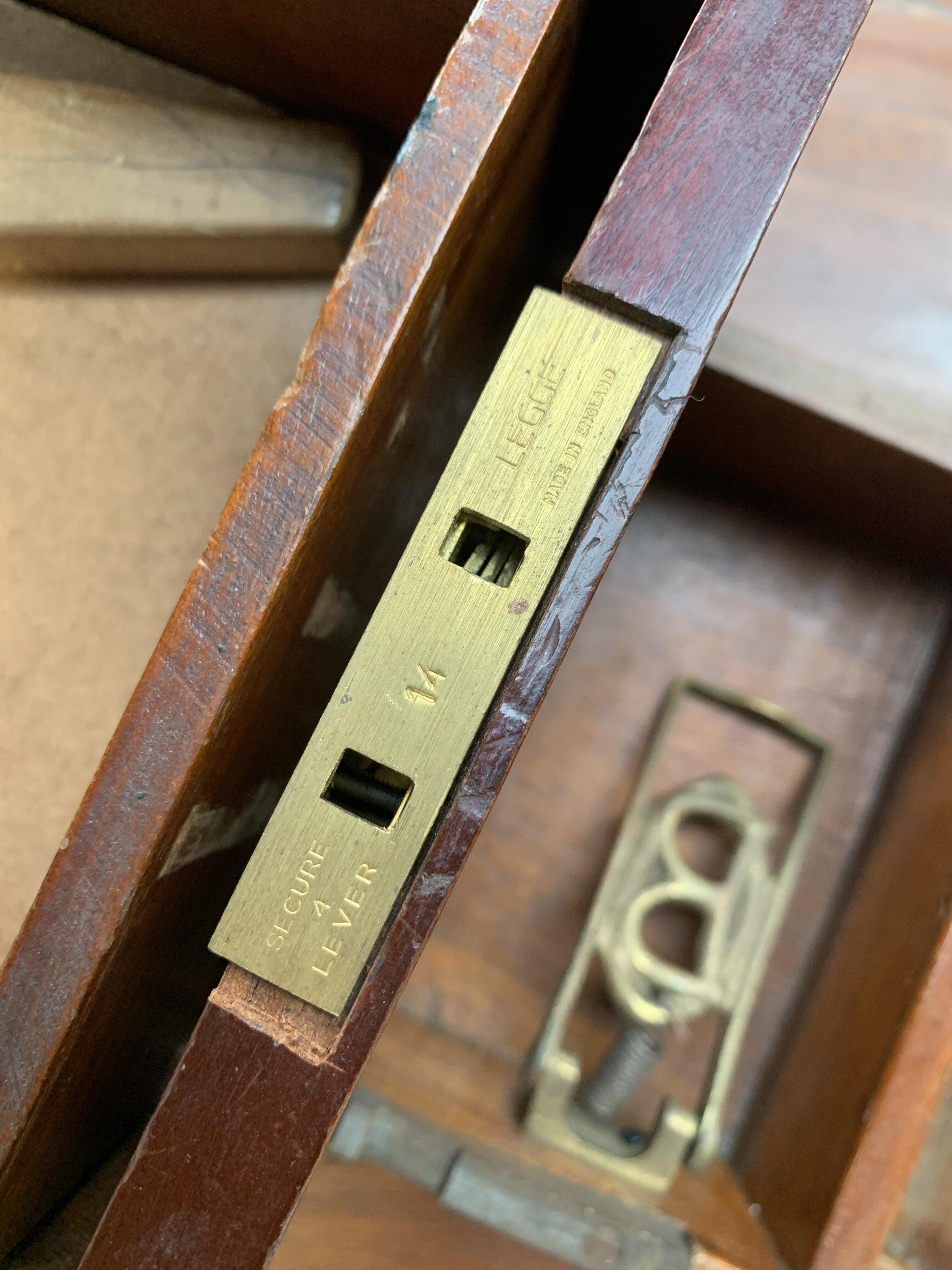 Antique O'Brien's Patent Mahogany Shop Till