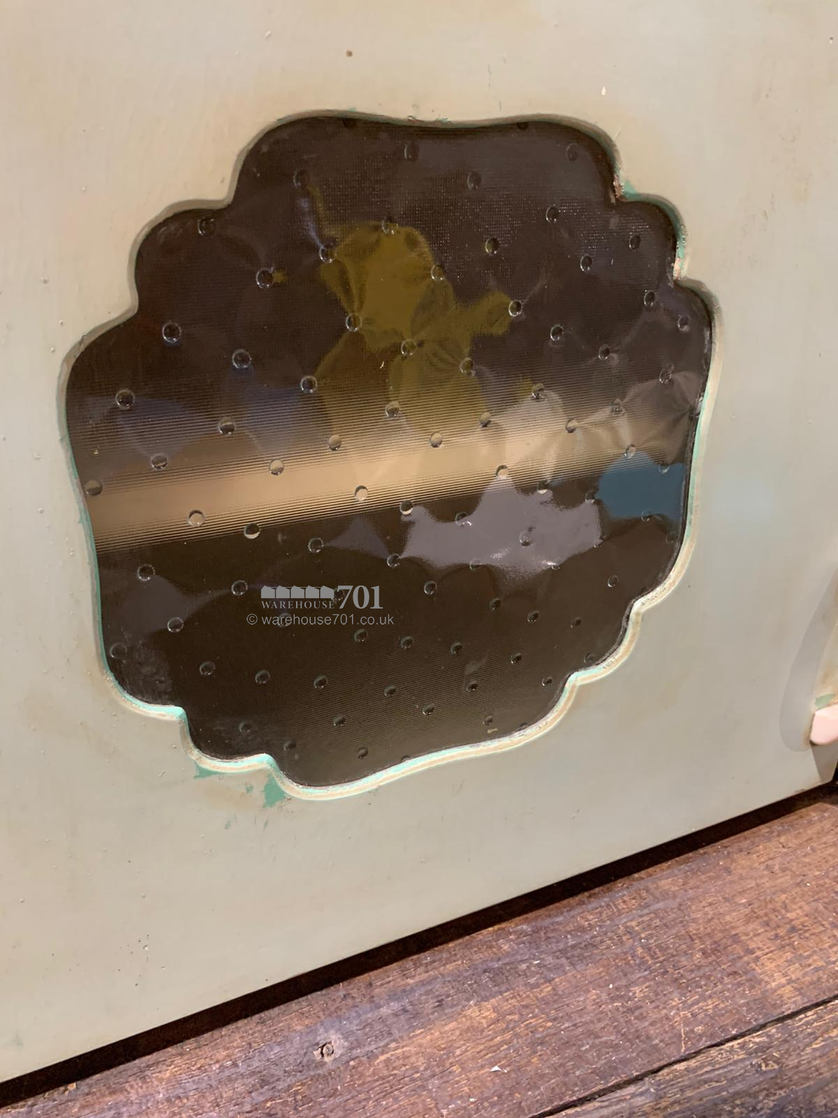 1950s wood kitchen cabinet - with original paint