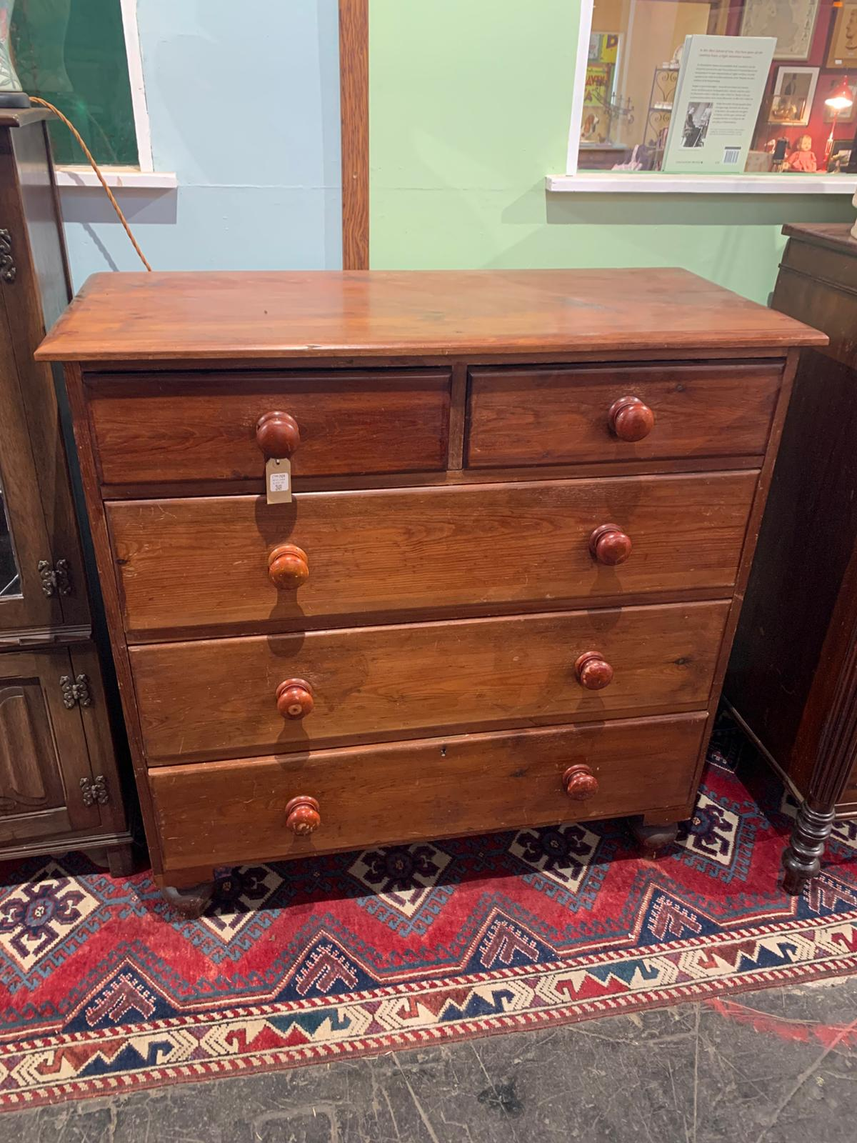 Victorian Pine Chest of Drawers