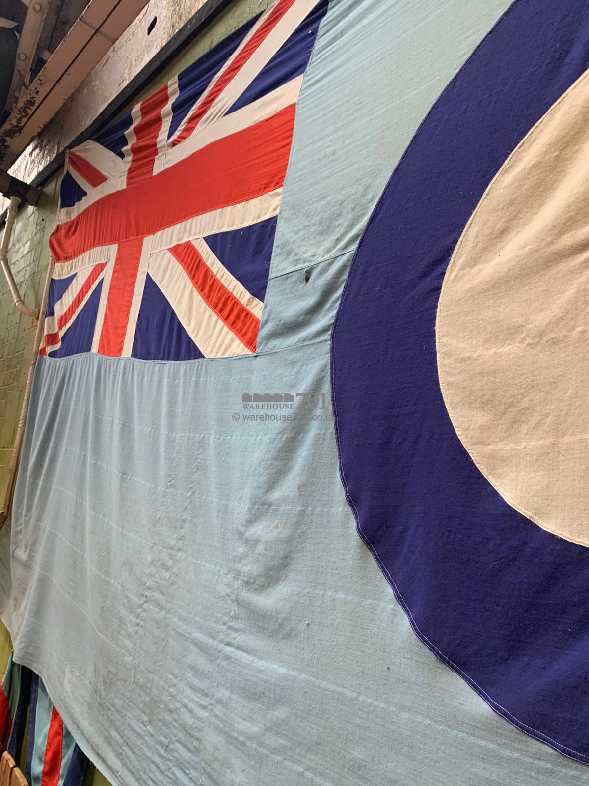 1940s 12ft Royal air force ensign flag