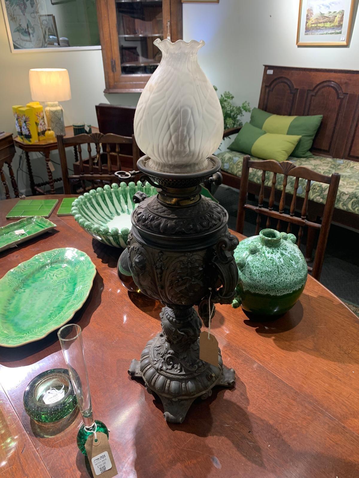 Oil lamp metal (CONVERTED TO ELECTRIC) (UNTESTED)
