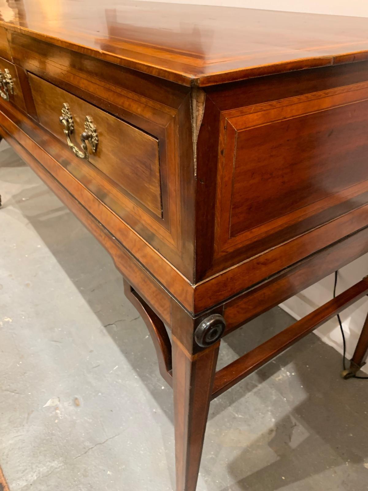 Antique mahogany sideboard