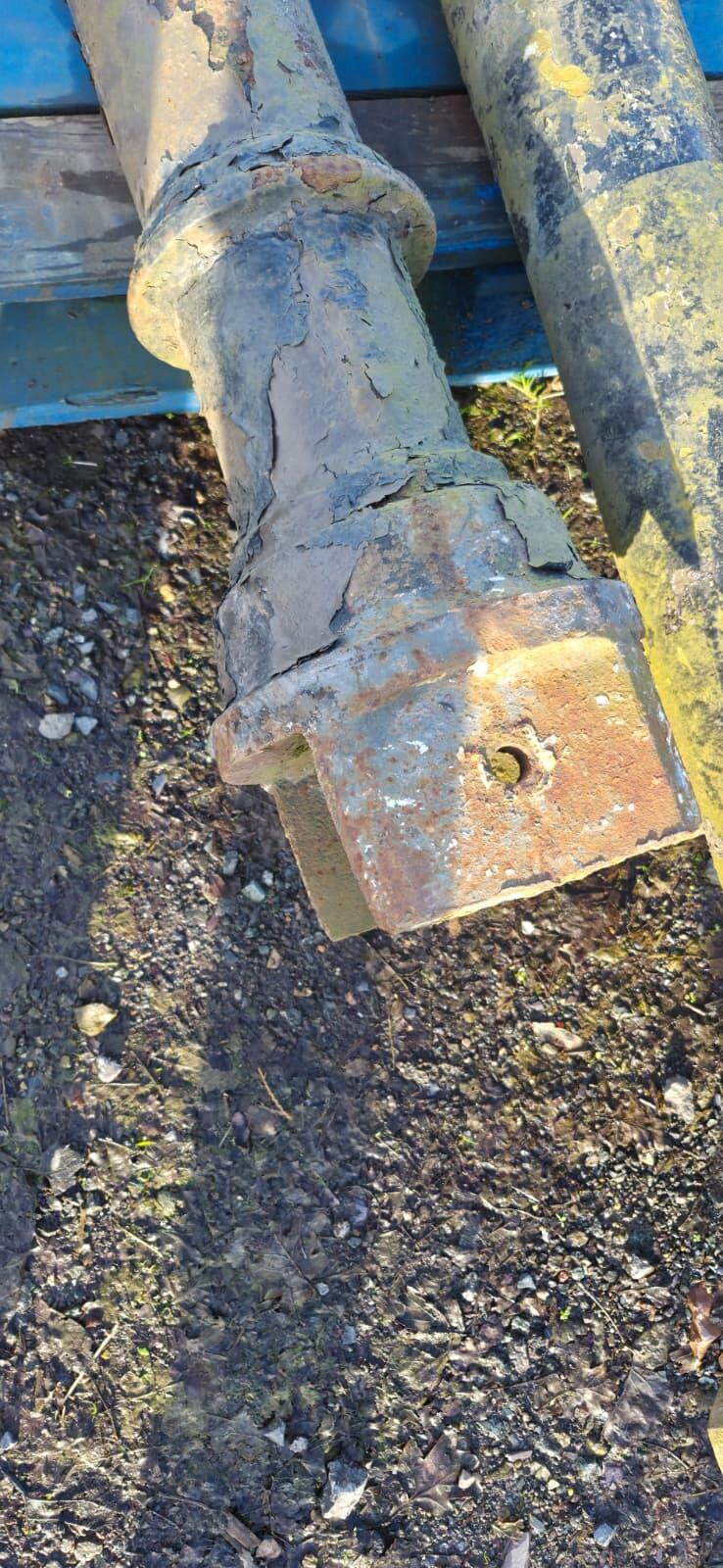 Antique Street Lamp And Post