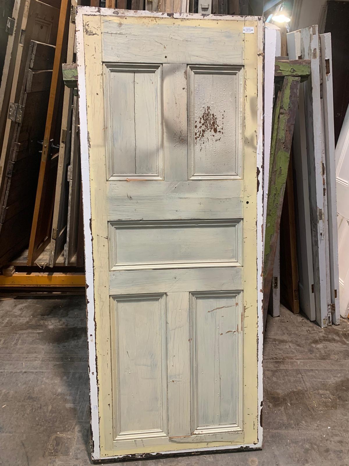 Traditional Victorian Four-Panel Pine Internal Door