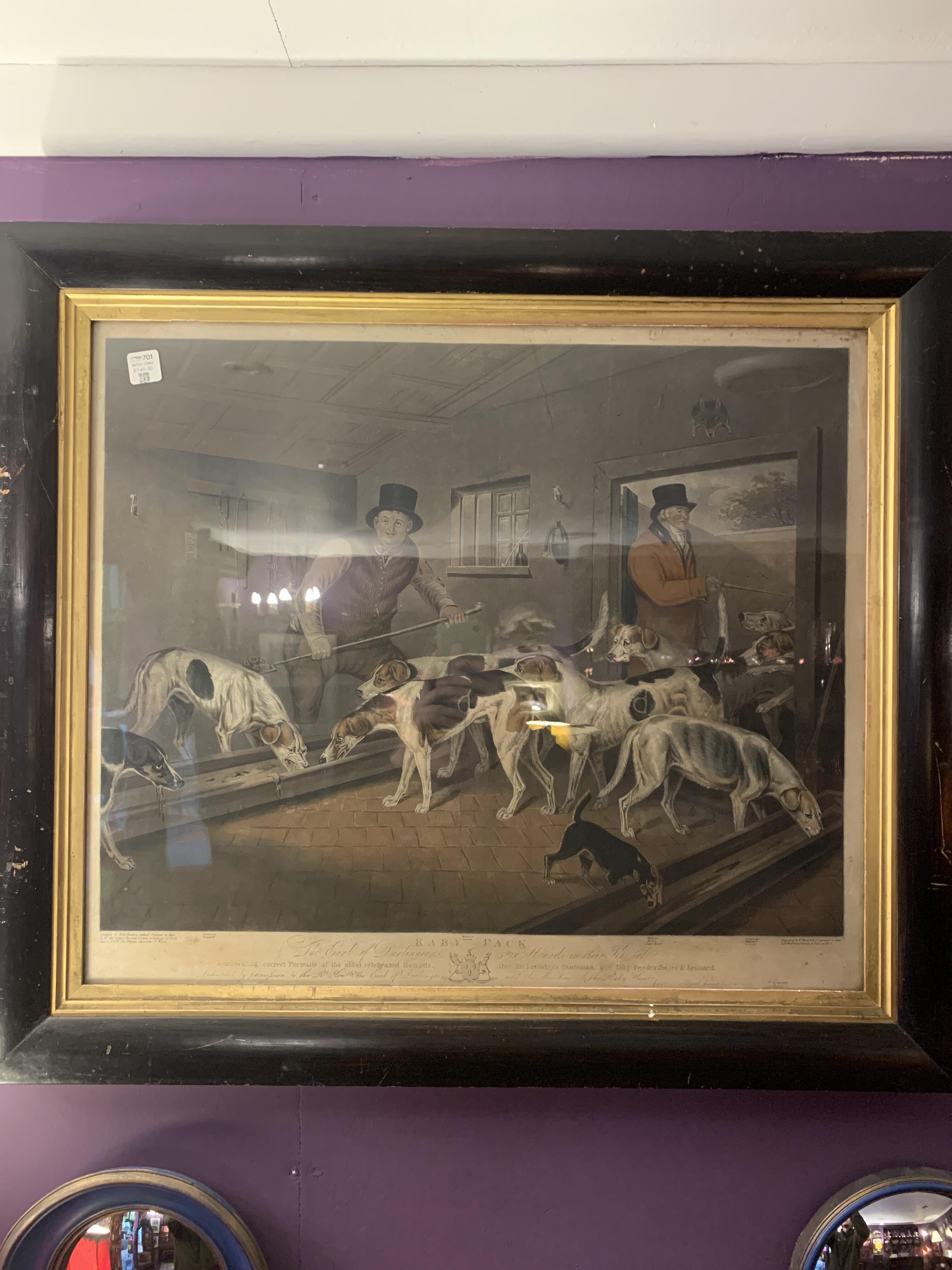 19th Century Print 'Raby Pack'