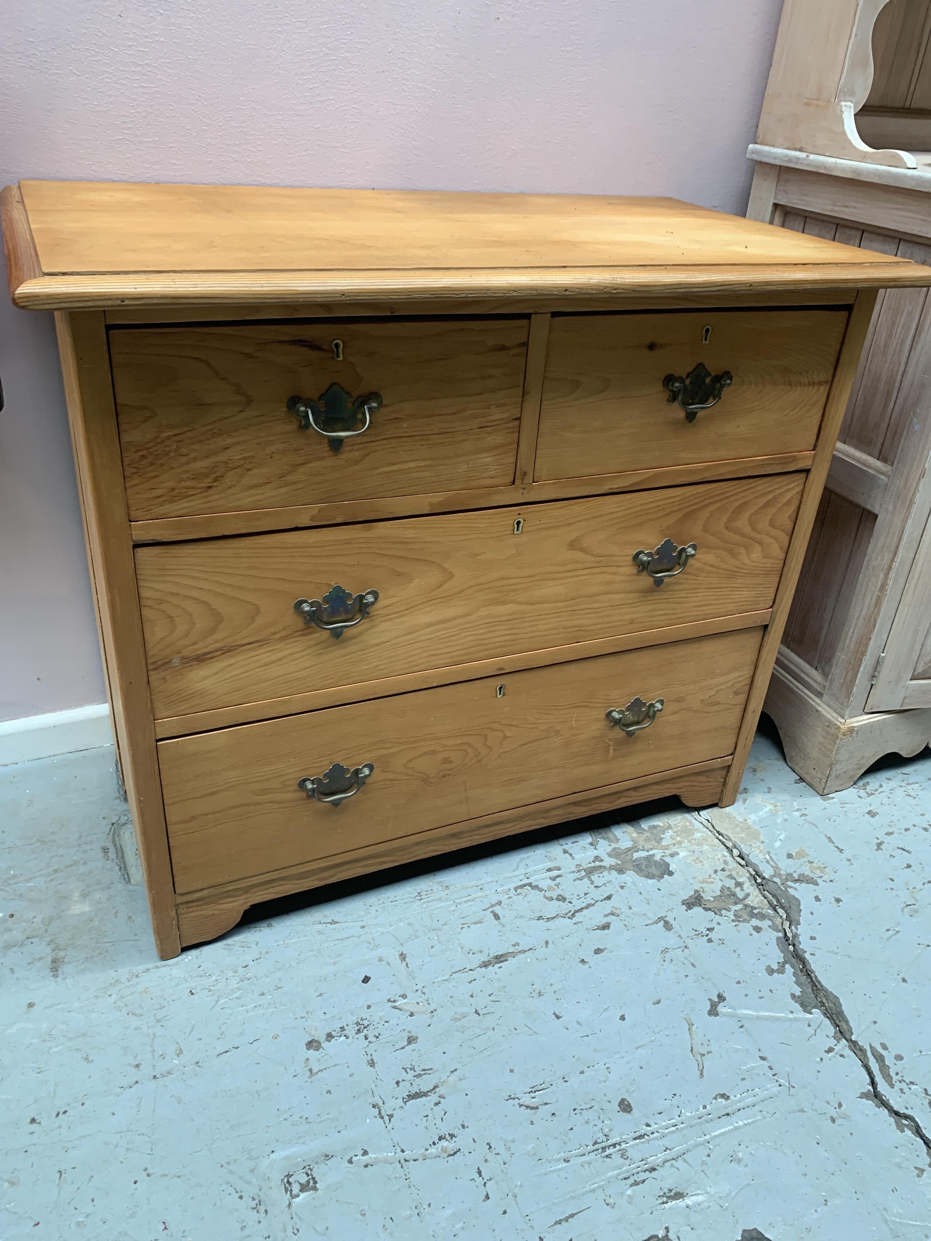 Antique 19th Century Pine Chest of Drawers