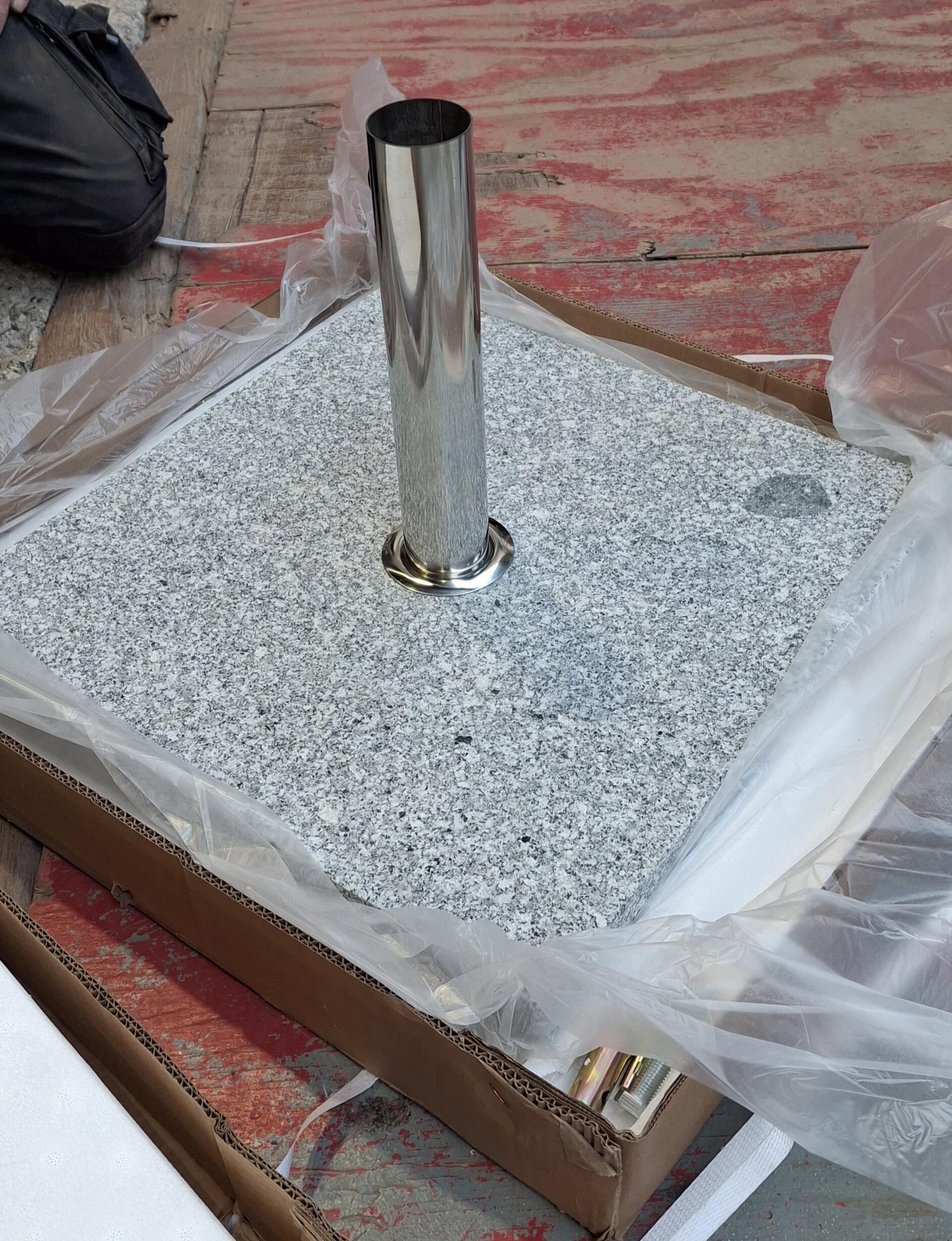 Heavy Duty Granite Parasol Base 40KG